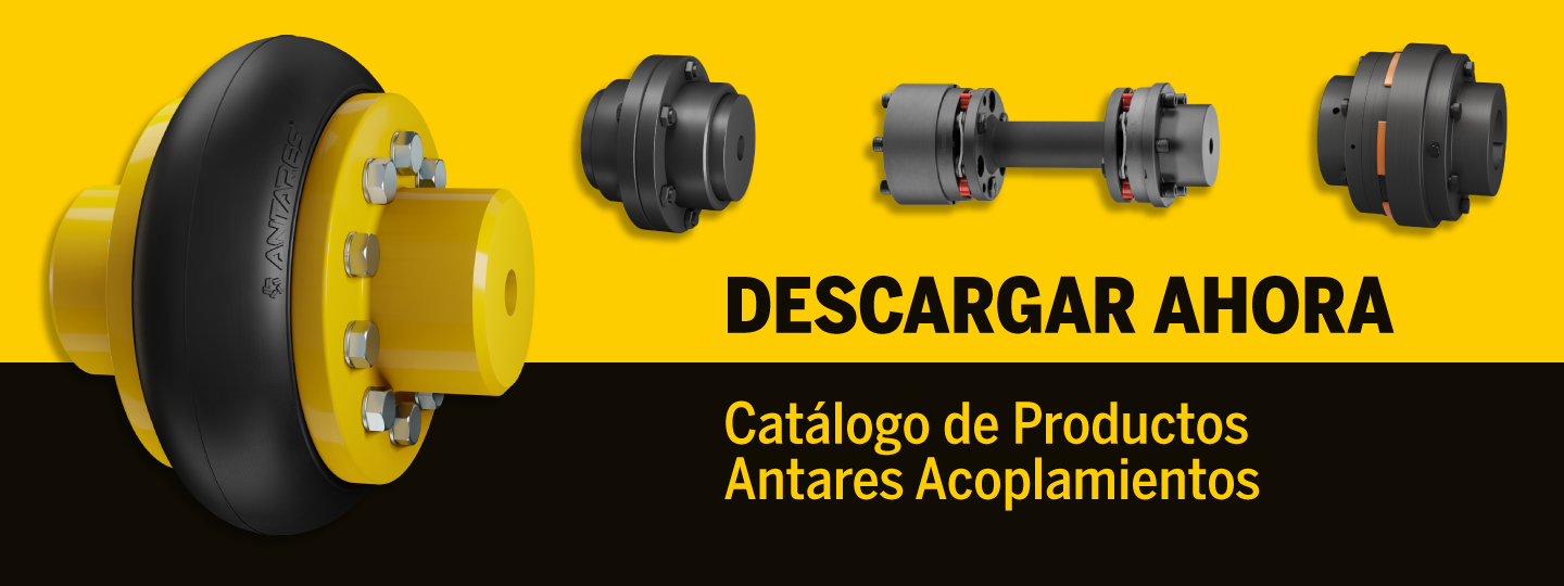 Banner de descarga de lo Catálogo de Acoplamientos Antares