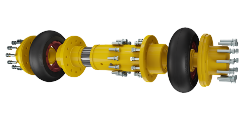 Floating Shaft for Vibrating Screens