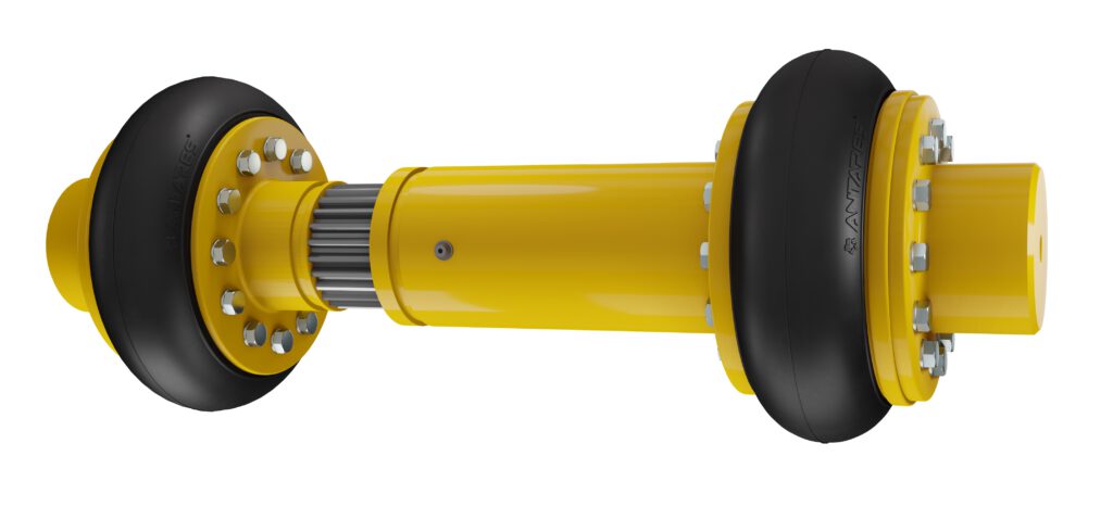 FLOATING AXIS FOR VIBRATING SIEVES