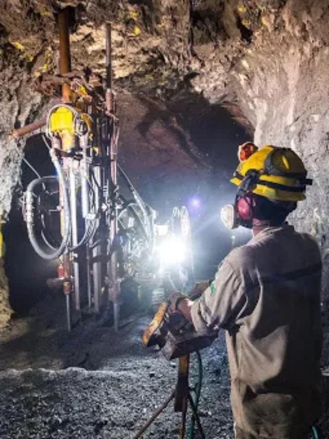 mineração no brasil mina subterrranea